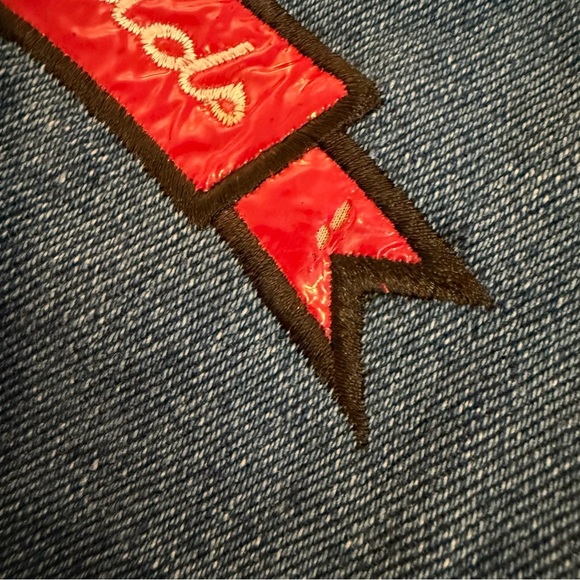 Looney Tunes - Denim Jacket - Girls Size 12 - Vintage - Picture 4 of 13